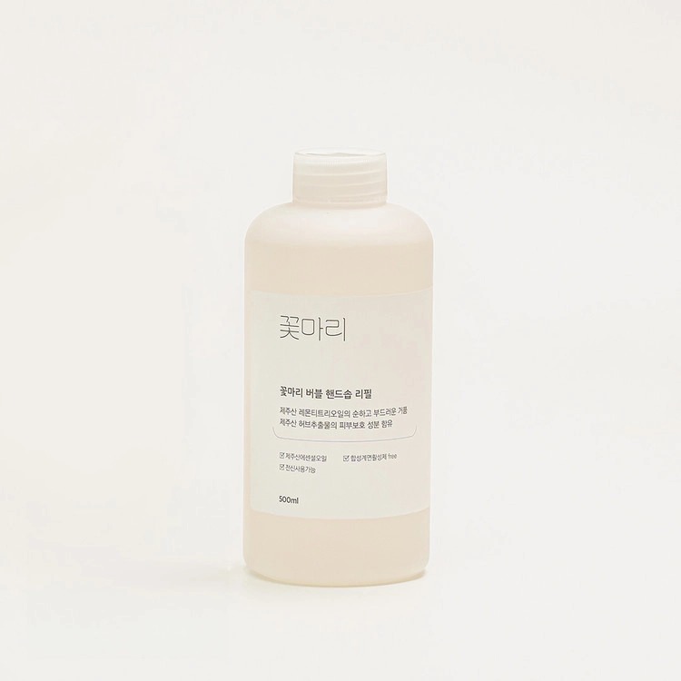 [꽃마리] 버블 핸드솝 리필(500ml)